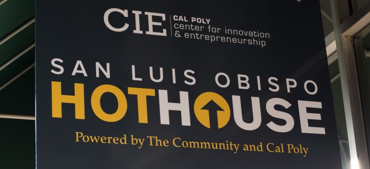 Sign for the SLO HotHouse